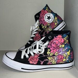 Converse Women's Floral High-Top Sneakers